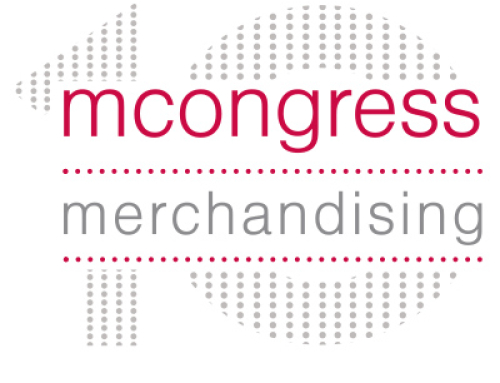 Logo 10 años mcongress merchandising