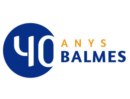 Logo 40 aniversario C.E. Jaume Balmes